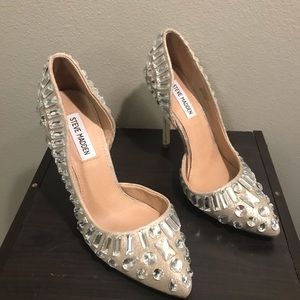 Galactik Rhinestone Heels 7 1/2